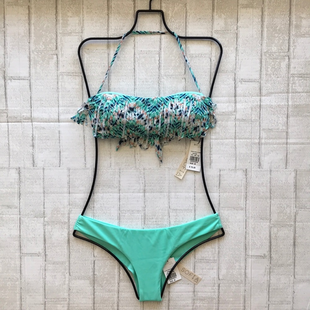 Sofia by ViX VOYAGE Bandeau BUZIOS Bikini Set